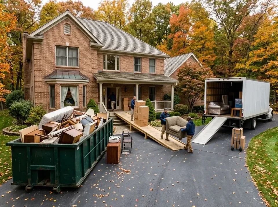 estate-cleanout-moving-day-a-w-005 — frequently asked questions, Residential and Commercial Roll-Off Dumpster Service in Pel…
