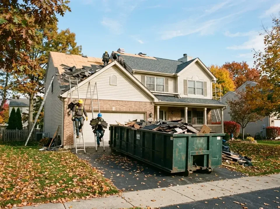 residential-roof-replacement-p-003 — Pelham Dumpster Permits and Construction Compliance Rules, Residential and Commercial R…