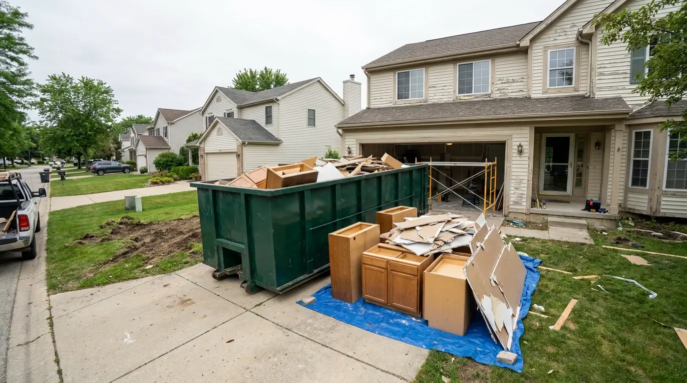 Dumpster Rental Service in Kerman, CA — project overview